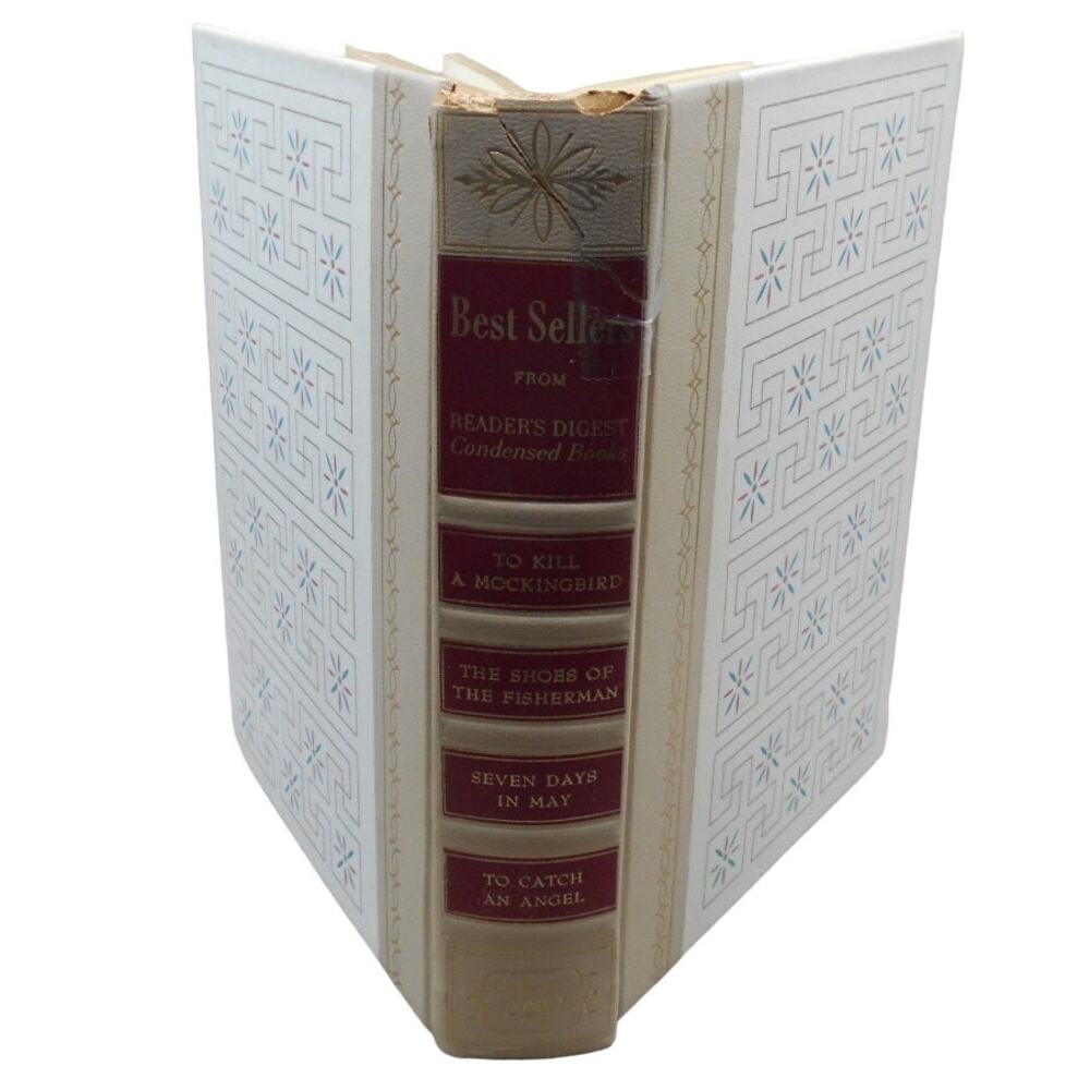 Reader's Digest Best Sellers 1963 Condensed 4-in-1 Books Hardcover